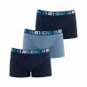 Athena Lot De 3 Boxers Pour Homme Marine-Gris-Marine T6