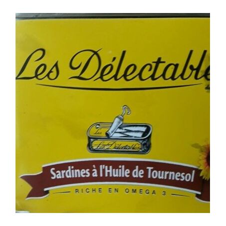 Pêcheurs De L'Ouest 4/4 Sardines Huile Vegetale Delectable