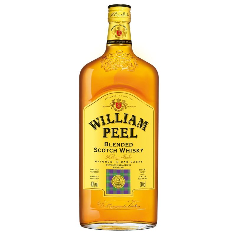 William Peel Whisky Finest Old Reserve 40% : La Bouteille D'1L