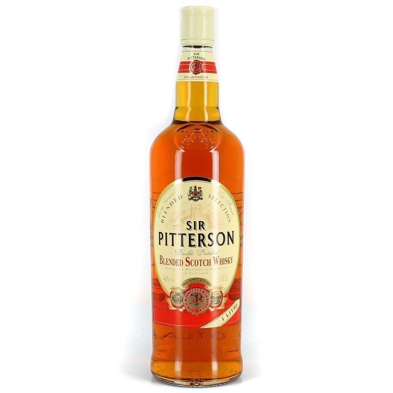Pitterson Sir Old Whisky 40%V Bouteille 1L