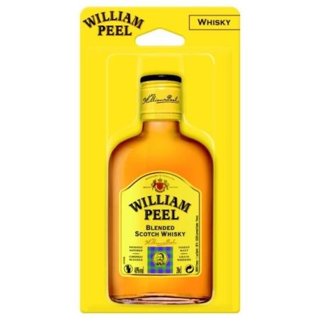 William Peel Whisky Finest Scotch 40% : La Flask 20Cl