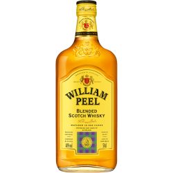 William Peel Scotch Blend 40% : La Bouteille De 50Cl