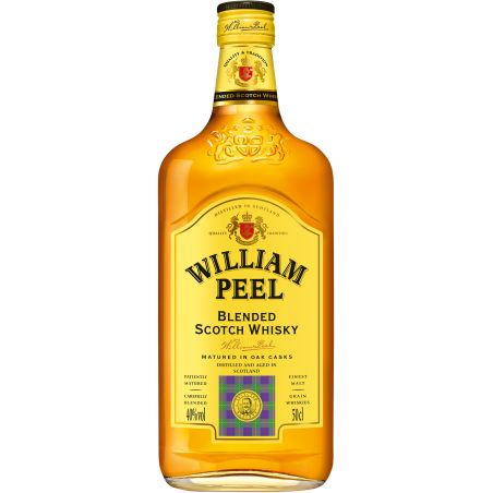 William Peel Scotch Blend 40% : La Bouteille De 50Cl