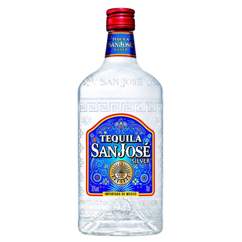 San José Apéritif Téquila Silver 35% : La Bouteille De 70 Cl