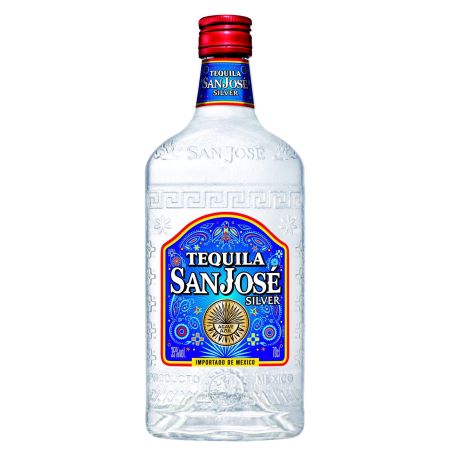 San José Apéritif Téquila Silver 35% : La Bouteille De 70 Cl