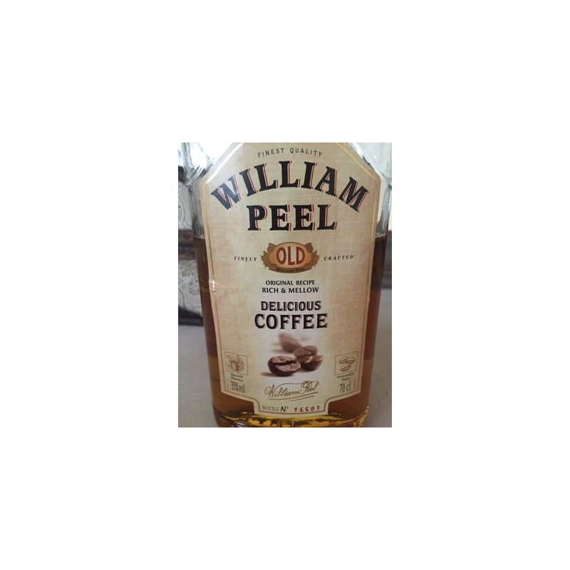 William Peel 70Cl Whisky Coffee Pell 35°
