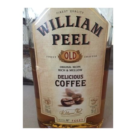 William Peel 70Cl Whisky Coffee Pell 35°