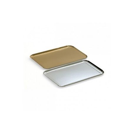 Nordia 4X25 Plateaux Or 28X42 Cm