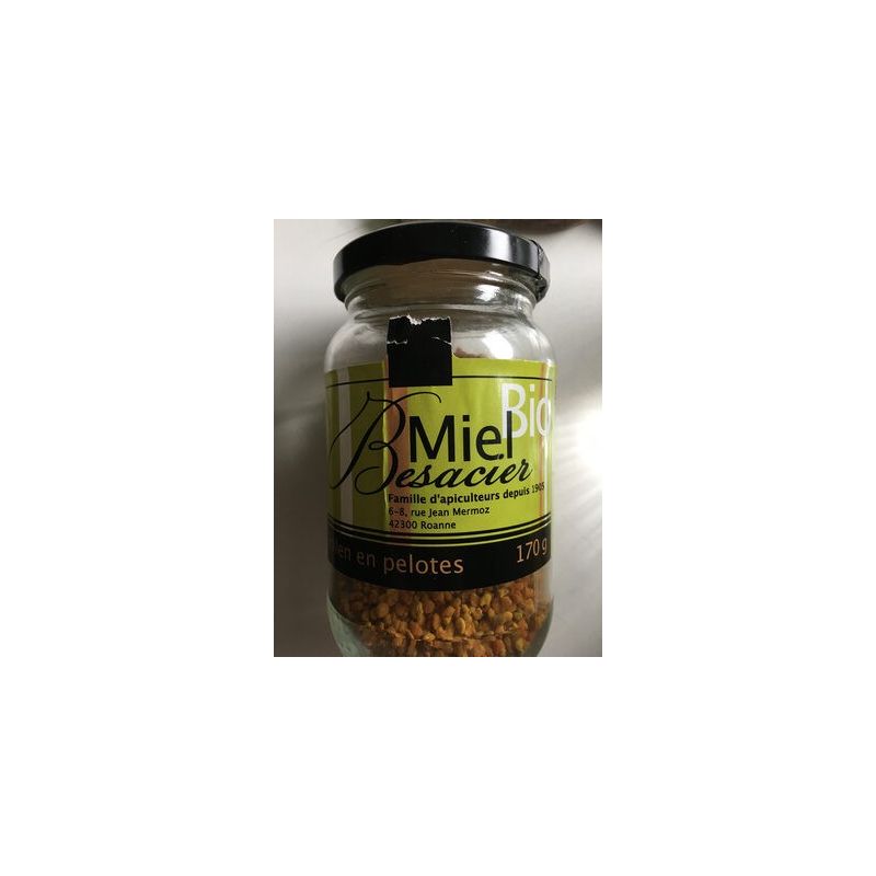 Miel Besacier Pollen Pelotes Biologique 170G