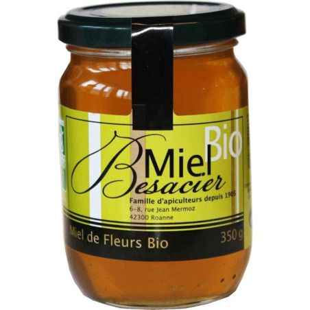 Miel Besacier 350G De Fleurs Biologique
