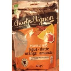 Charles Vignon 375G Muesli Fig/Dat/Or/Ama C.V