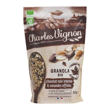 Charles Vignon Granola Bio Choc Amand 375G