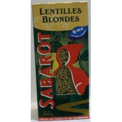 Sabarot 500G Lentilles Blondes