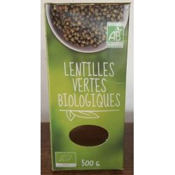 1Er Prix Etui 500G Lentilles Vertes Bio