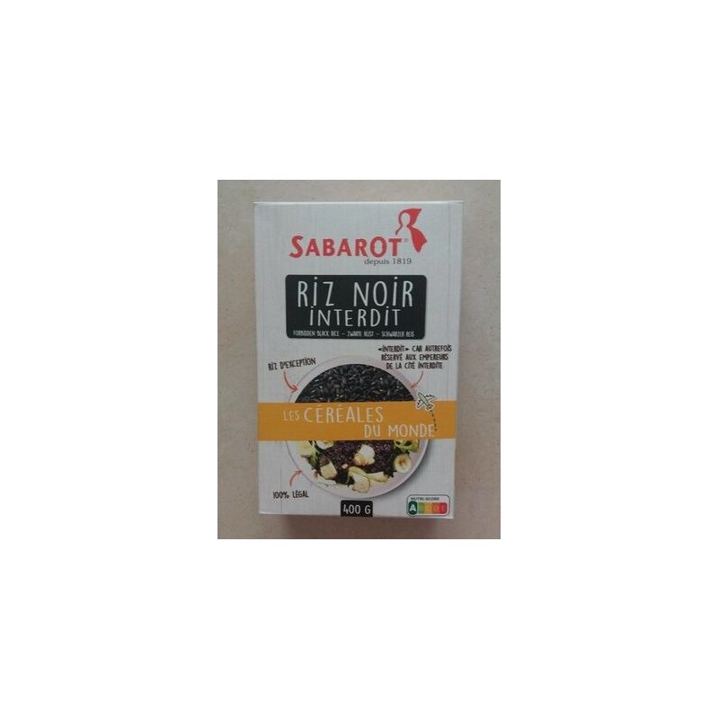 Sabarot Riz Noir 400G