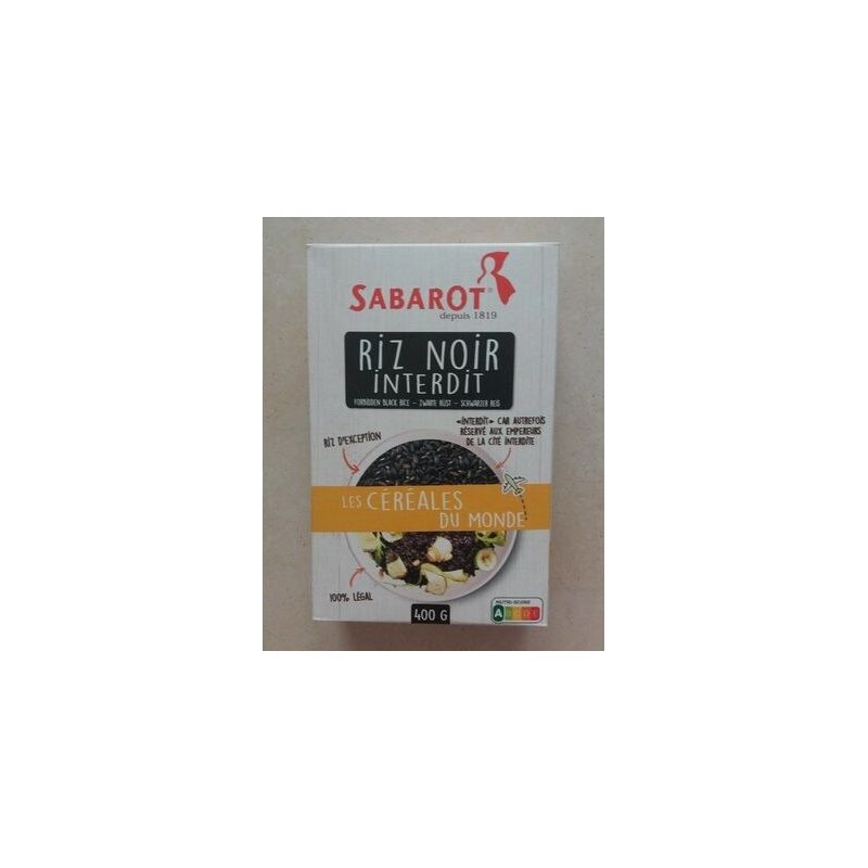 Sabarot Riz Noir 400G