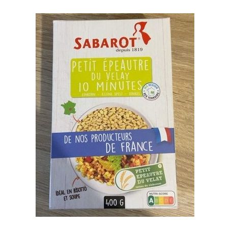 Sabarot Sab Epeautre Velay 10Min 400G