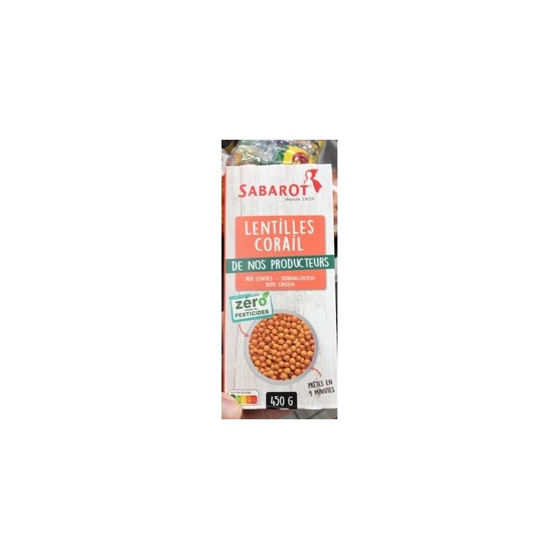 Sabarot Lent Corail Zrp 450G