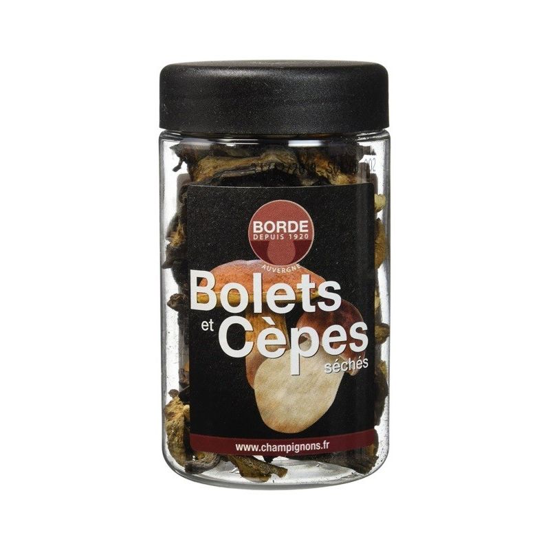 Borde Bolets Et Cèpes Déshydratés Pot Pet Bocalook 40G