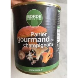 Bordes 4/4 Panier Gourmand Champignons