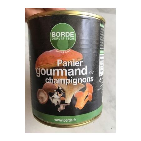 Bordes 4/4 Panier Gourmand Champignons