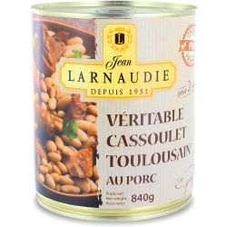 Jean Larnaudie Cassoulet De Castelnaudary Bio Au Porc 840G