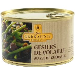 Jean Larnaudie Gésiers De Volaille Au Sel Guérande 385G 3-4 Pers