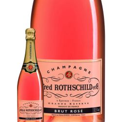 Alfred Rothschild Champagne Brut Rosé : La Bouteille De 75 Cl