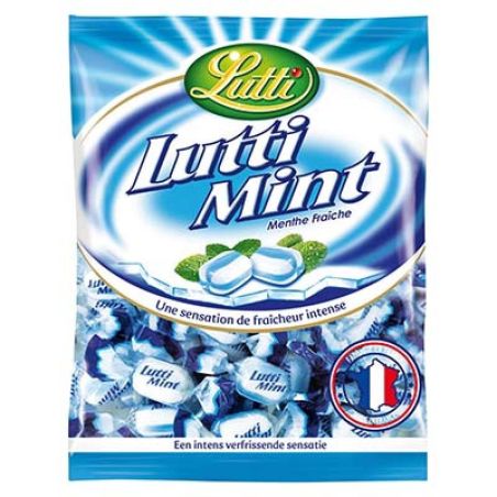 Lutti Bonbons Menthe Fraîche Sans Gluten : Le Sachet De 250 G