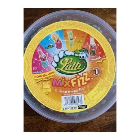 Lutti Tubo Mix Fizz 500G