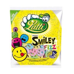 Lutti Sache.Bonbons Smiley Fizz 180G