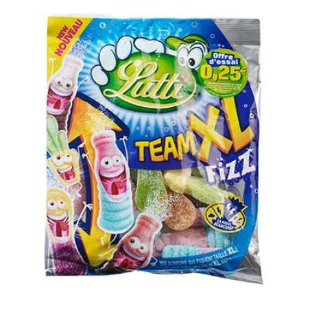 Lutti Sac.Bonbons Team Xl Fizz 200G