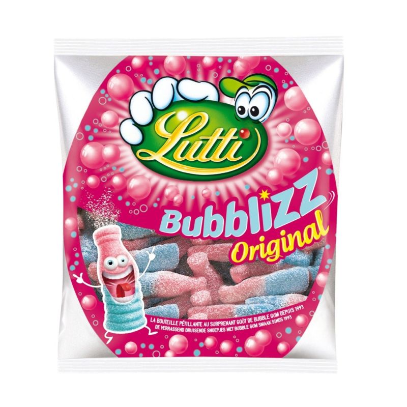 Lutti Bonbons Bubbliz Original : Le Sachet De 250 G