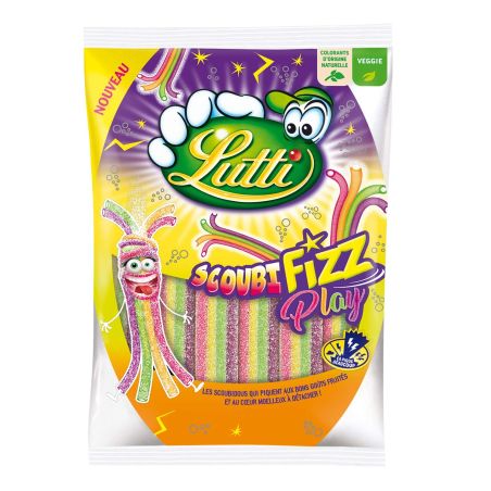 Lutti Bonbons Scoubifizz Play : Le Sachet De 180 G