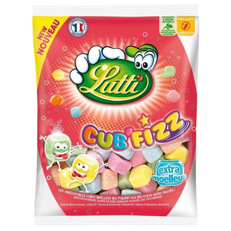 Lutti Bonbons Cub Fizz Original : Le Sachet De 200 G