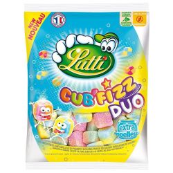 Lutti Bonbons Cub Fizz Duo : Le Sachet De 200 G