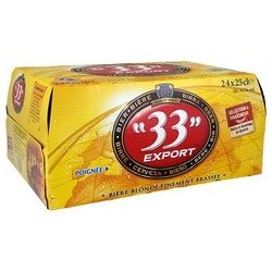 33 Export Bière Blonde 4,5° 24X25Cl
