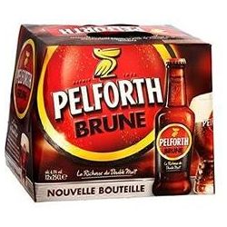 Pelforth Brune Biere 6.5%V Bouteille 12X25Cl