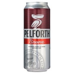 Pelforth Bière Brune Douce Et Puissante 6,5% : La Canette De 50Cl
