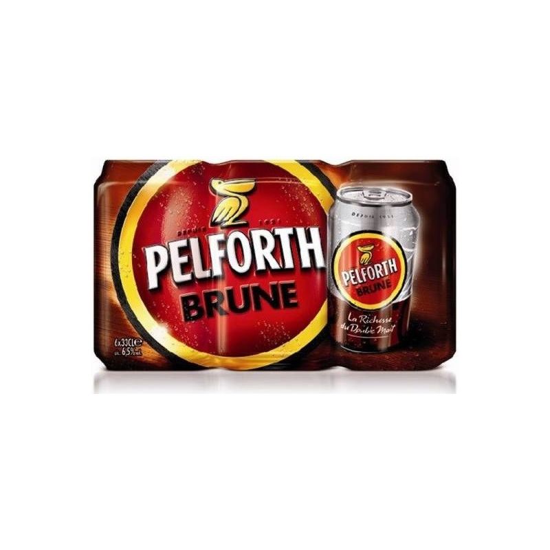 Pelforth Brune Biere 6.5%V Boite 6X33Cl
