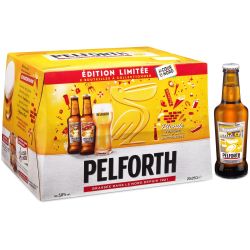 Pelforth Bière Blonde : Le Pack De 20 Bouteilles 25Cl