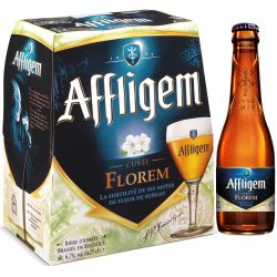 Abbaye D'Affligem Bière Aromatisée Fleur De Sureau D'Abbaye Cuvée Florem : Le Pack 6 Bouteilles 25Cl