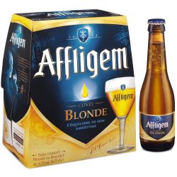 Abbaye D'Affligem Bière D'Abbaye Cuvée Blonde : Le Pack De 6 Bouteilles 25Cl