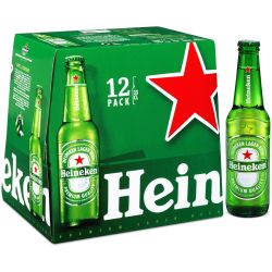 Heineken Bière Blonde De Prestige 5% : Le Pack 12 Bouteilles 33Cl