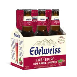 Edelweiss Bière Blanche Aromatisée Aux Fruits : Le Pack De 6 Bouteilles 25Cl