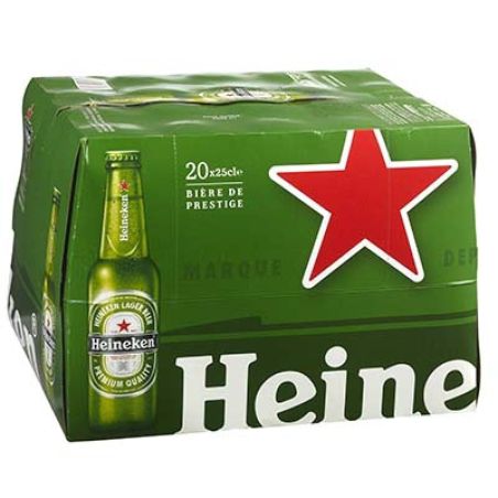 Heineken Pack 20X25Cl 5Ø