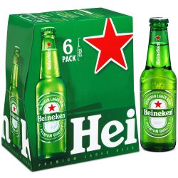 Heineken Bière De Prestige : Le Pack 6 Bouteilles 25Cl