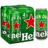 Heineken Bière De Prestige : Le Pack 4 Canettes 50Cl