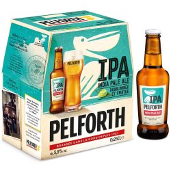 Pelforth Bière Blonde Ipa : Le Pack De 6 Bouteilles 25Cl
