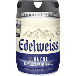 Edelweiss Bière Blanche Original Fut Pression 5% 5L